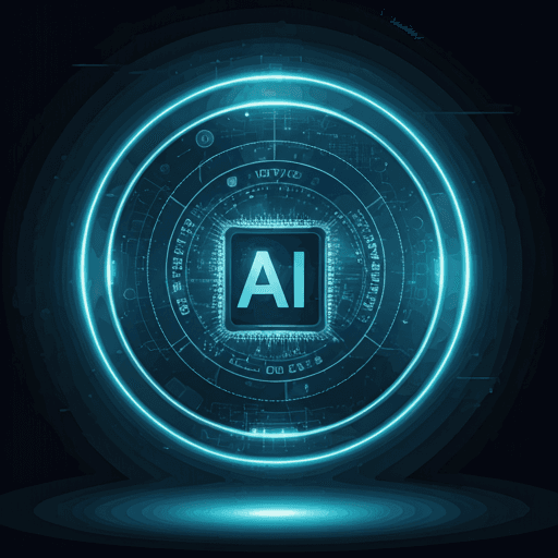 AI chip illustration